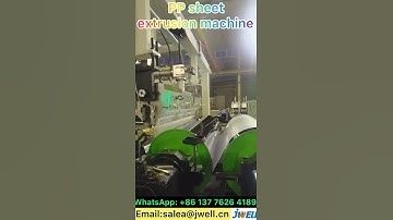 PP sheet extrusion machine 10———0086 137 7626 4189