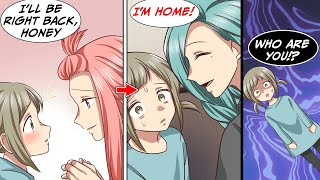 Mom left and when she came back, she was someone completely different...!? [Manga Dub]