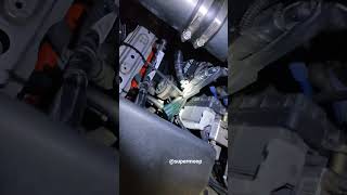 04-08 Mazda RX-8 oil filter install and oil fill. #rx8 #rotary #automobile #diy #autorepair #pov