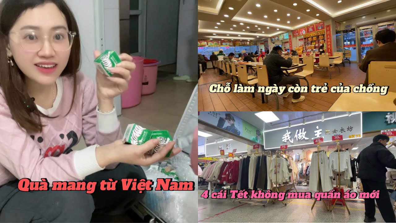 #146 Cả nhà DẠO PHỐ NGÀY TẾT, mấy năm rồi Thảo k mua quần áo mới ngày Tết #trungquoc