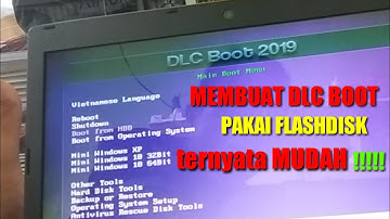 Cara membuat boot DLC di FLASHDISK