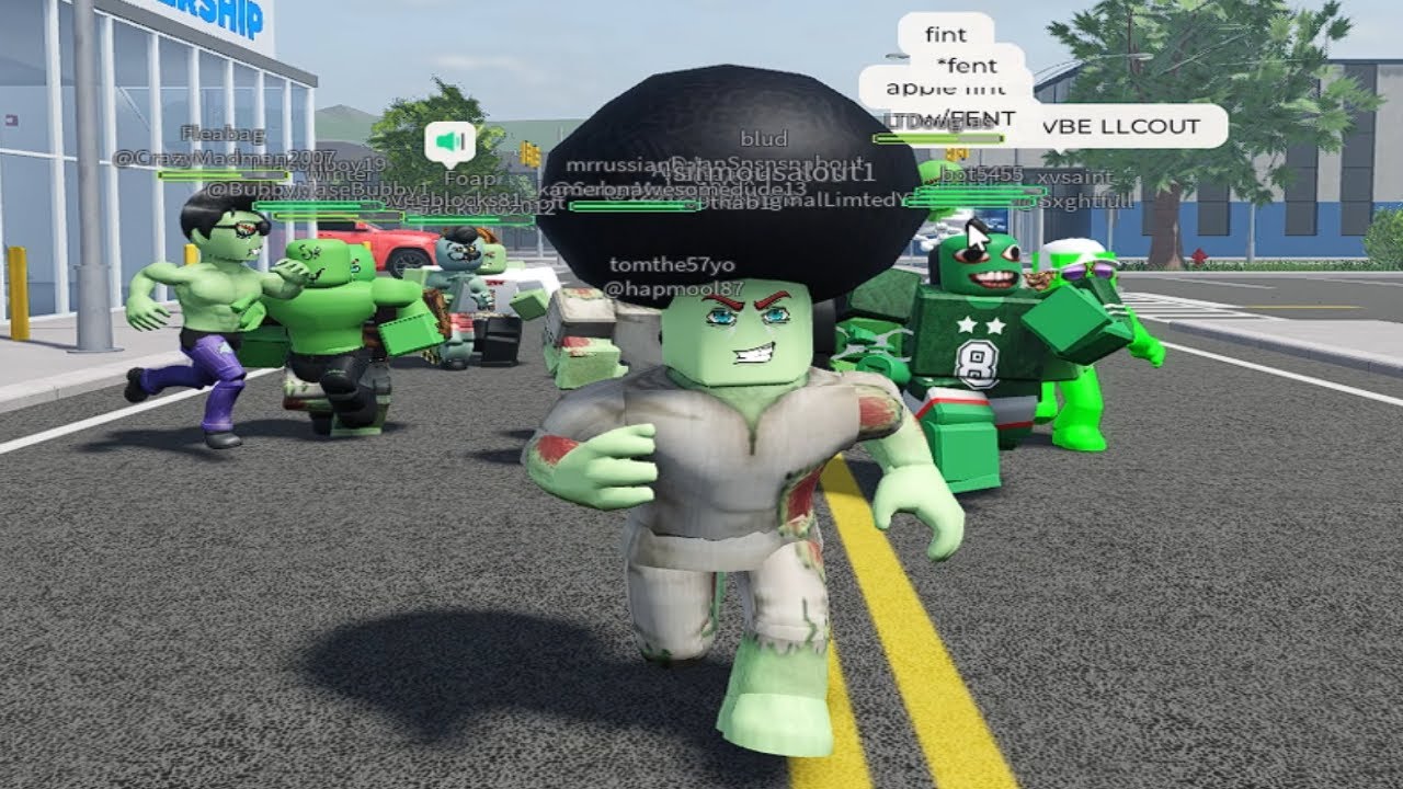 Raiding Liberty County servers as Zombies