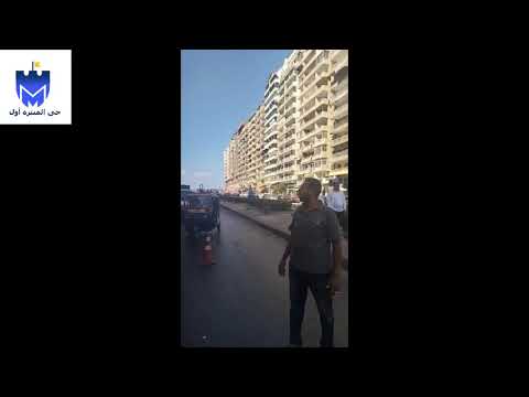 المهندسه جيهان مسعود تتابع الأعمال التمهيدية لتحويل المسار الجزئى بدءا لتنفيذ اعمال نفق شارع 45