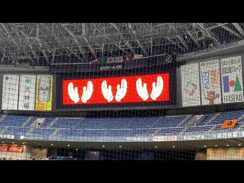 亀井選手の登場曲、春色。　京セラ版
