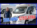 Sun Living S75 SL X-TRA Modell 2021 - Familienmobil mit Hubbett und schönen Einzelbetten