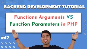 Passing Function Parameters & Function Arguments values in PHP | PHP Tutorial in Hindi in 2020 #42