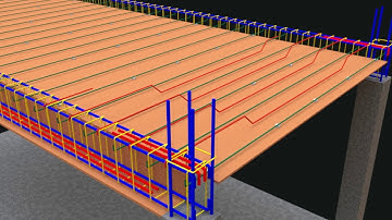 One way solid slab reinforcement detail.
