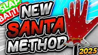 Updated SANTA Glove🎅 Obtainment Method in Slap Battles Roblox