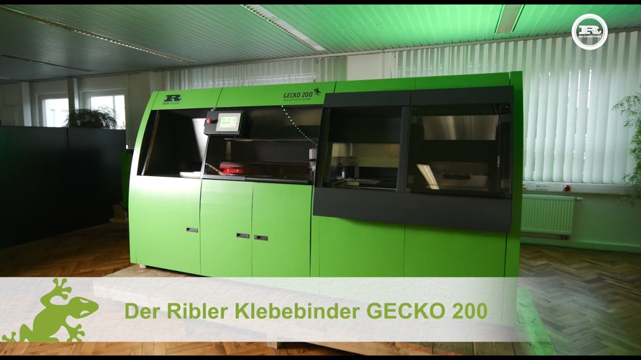 Der Ribler Klebebinder GECKO 200