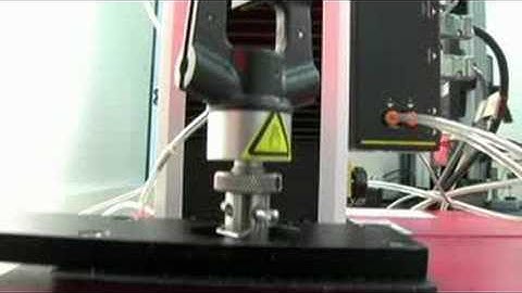 Instron 3345 Rubber Tensile Test