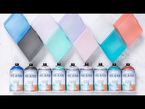 აკრილის გერმანული ნიტრო საღებავები მინის ნაკეთობისთვის