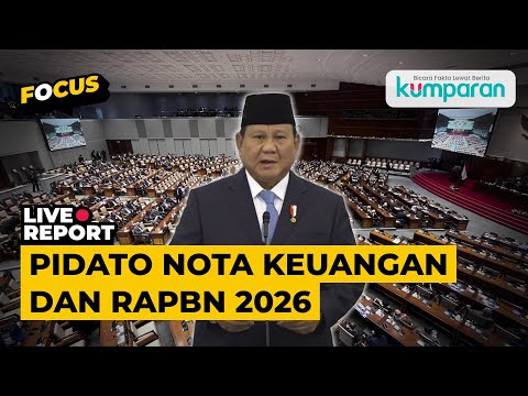 LIVE STREAMING Prabowo Sampaikan Nota Keuangan RAPBN 2026 