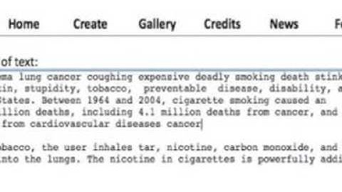 Creating Word Clouds with Wordle net