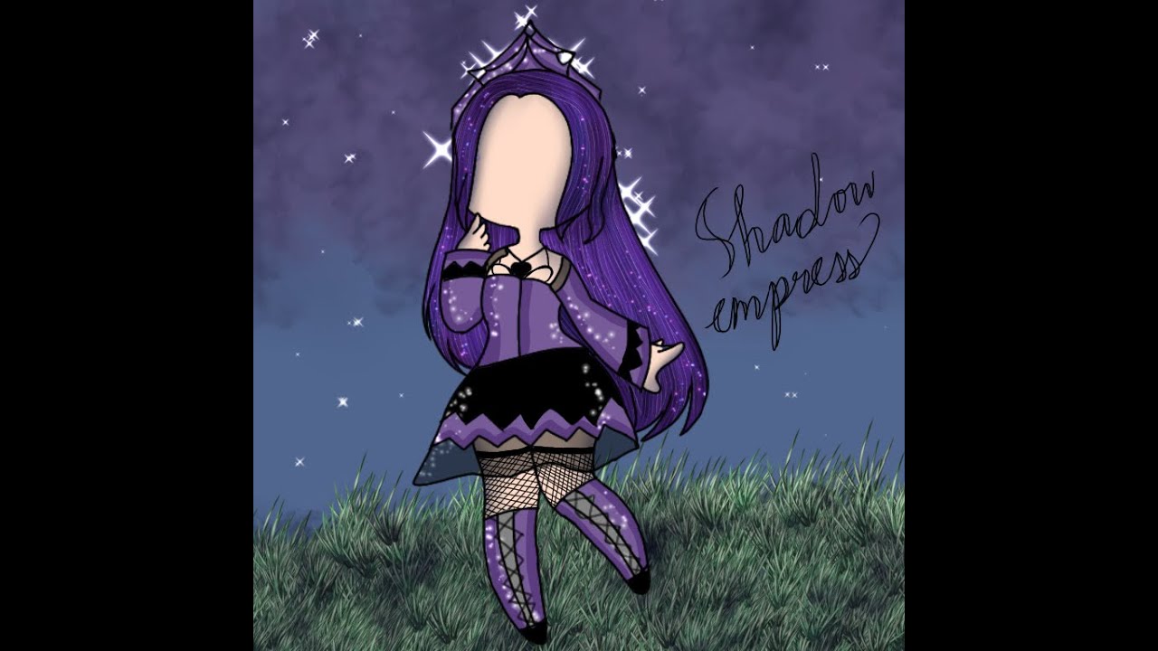 Drawing The Shadow Empress Set Roblox Royale High On Ibis Paint