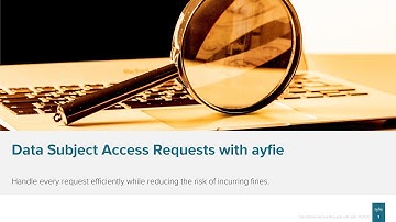 ayfie Demo: Data Subject Access Requests with ayfie