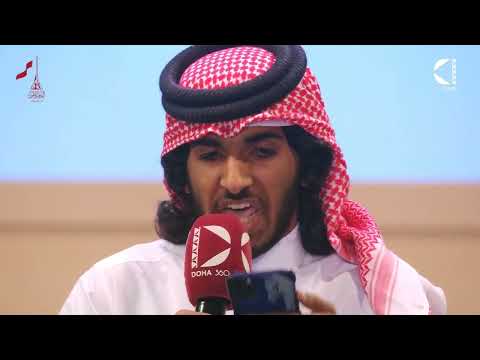 الشاعر محمد المري على مسرح درب الساعي
