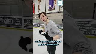 Master the basic forward twizzle with the tip! #figureskating #iceskating #learntoskate