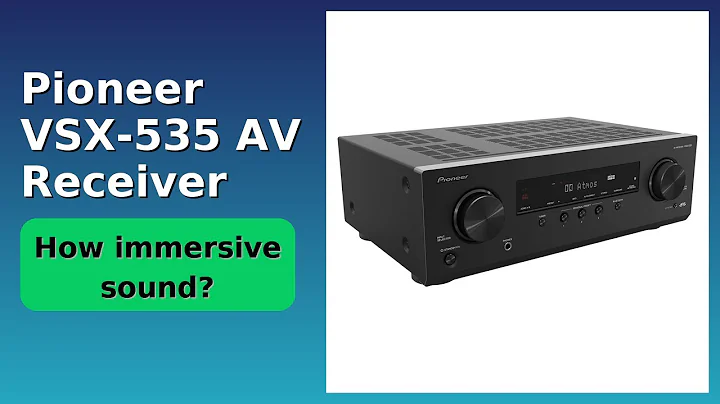 REVIEW (2025): Pioneer VSX-535 AV Receiver. Features.