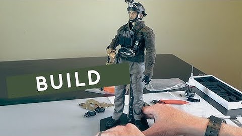 Part 4 of Building a custom 1/6 scale "Grey Man" action figure