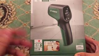 Видео Распаковка и обзор пирометра Bosch UnivirsalTemp (автор: Видосы от Паши)