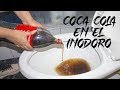 No te imaginas lo que pasará si echas COCA COLA en el INODORO