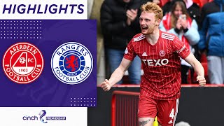 Aberdeen 2-0 Rangers | Dons Stun Rangers With Two Goal Win | cinch Premiership