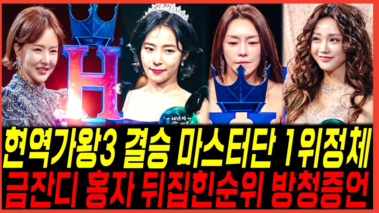 현역가왕3 이수연과 김태연 최하점수 논란? 마스터단 최종 1위 정체? 방청증언 뒤집힌이유