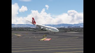 Boeing 747 Crash landing at Mariscal Sucre Quito Airport