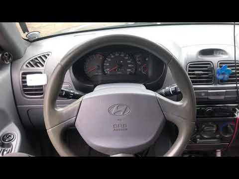 Замена подушки руля Hyundai Accent