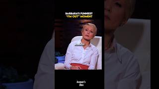 Barbara's Funniest "I'm Out" Moment | Shark Tank US