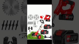 Electric Wireless Rechargeable Edge Cutter 24V-25cm Cutting Width | 2-in-1 Mower & Trimmer #unboxing