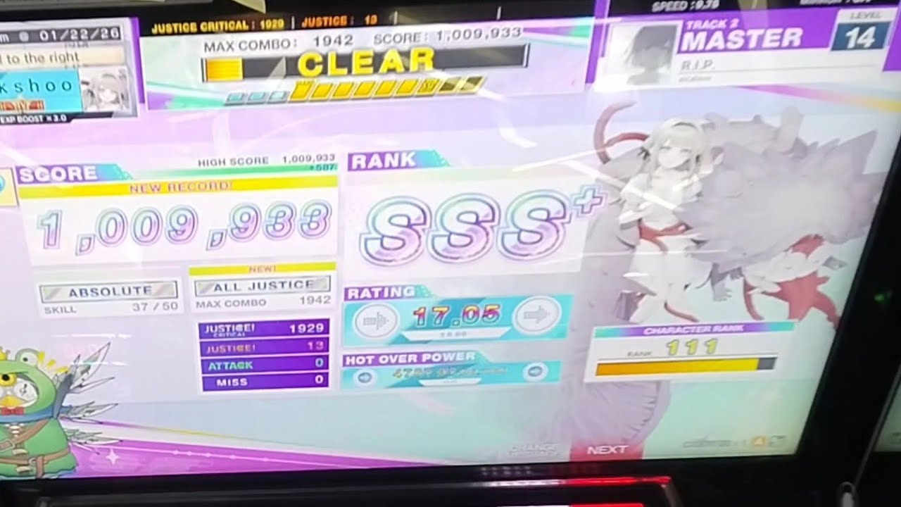[CHUNITHM] R.I.P. (MASTER 14) AJ