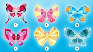 Тест: Выбери бабочку и узнай, насколько ты амбициозна.