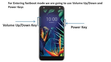 LG K40 entering and exiting fastboot mode