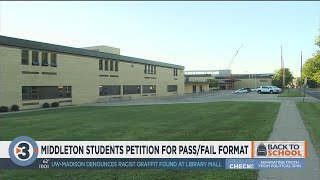 Student starts petition asking for pass/fail grading for online classes at Middleton High School