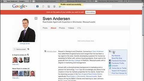 Setting Up Your Google+ Profile Properly for SEO (REAL ESTATE)