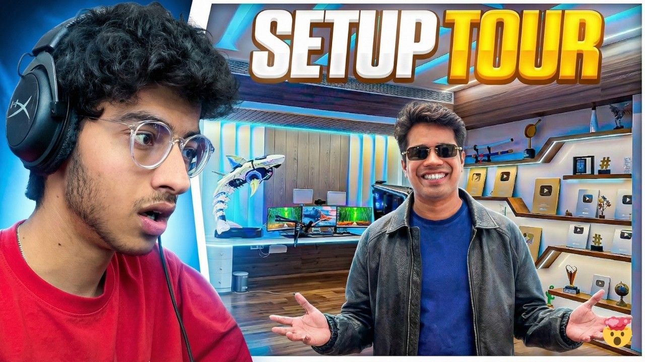 GAMER FLEET'S GAMING ROOM IS NOT THE BEST ? | THE BIGGEST GAMING ROOM IN INDIA !