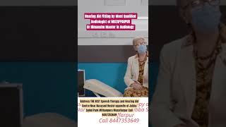 Hearing Aid Fitting in muzaffarpur #hearingsolution #hearingmachine #audiologyclinic #hearingclinic