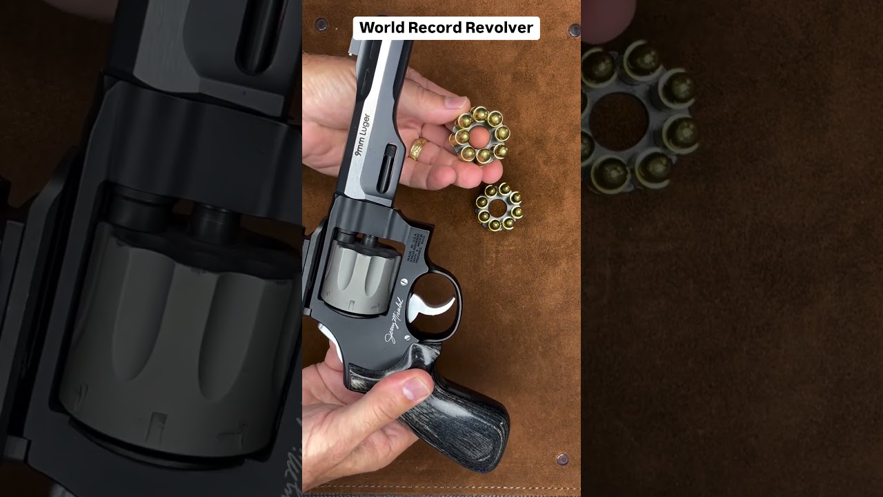 Smith & Wesson Performance Center Model 327 WR 9mm Revolver by Jerry Miculek 