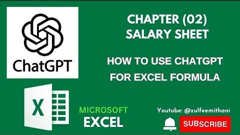 "ChatGPT Makes Excel Easy: Get Any Formula FAST! 💡 #ExcelTips #AI"