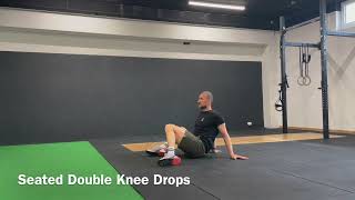 Seated Double Knee Drops