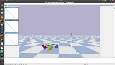 pybullet quadruped walking simulation