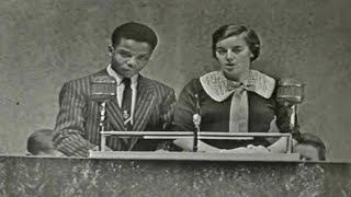 Teen Delegates Give Speech at UN (1955) | Ghana and South Africa | Apartheid & Prejudice