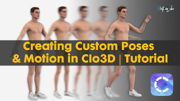 Create Custom Poses and Motion Animation in Clo3D: A Step-by-Step Guide | Shift 4 Cube
