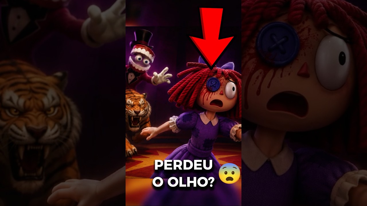 😱 A VERDADE sobre como Ragatha perdeu o olho! 😨