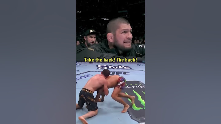 khabib corner during Islam Makachev vs Dustin Poirier UFC #302