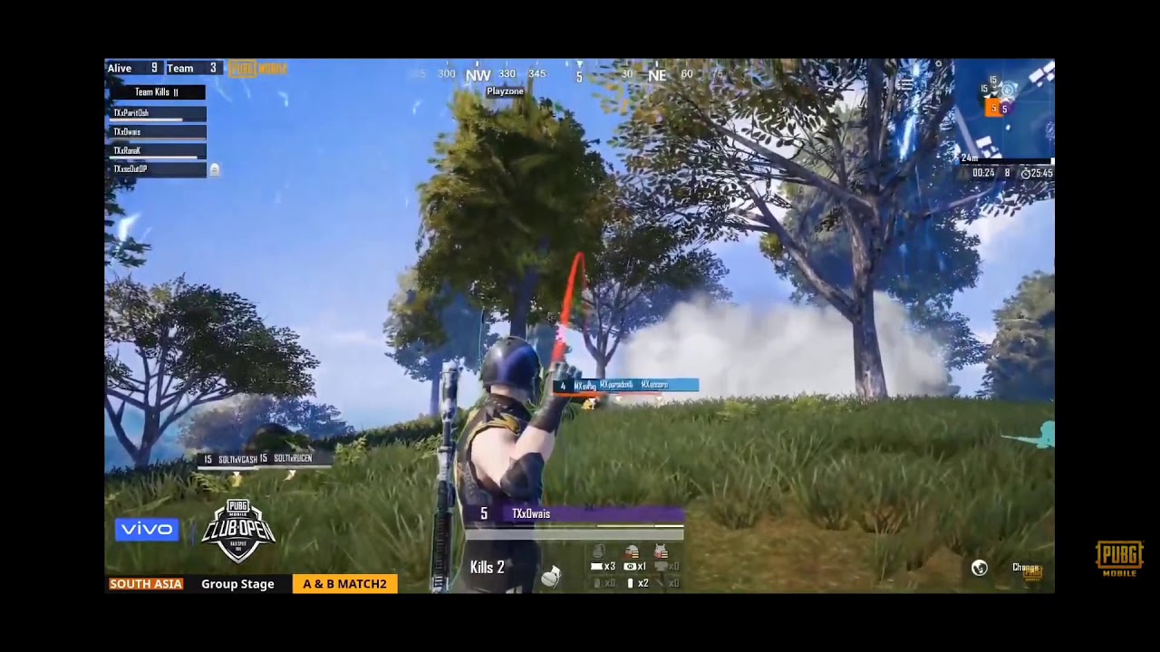 Team X smash 17 kills   PMCO South Asia Match 2 Highlights