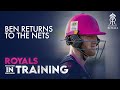 Ben Stokes' first training session at IPL 2020