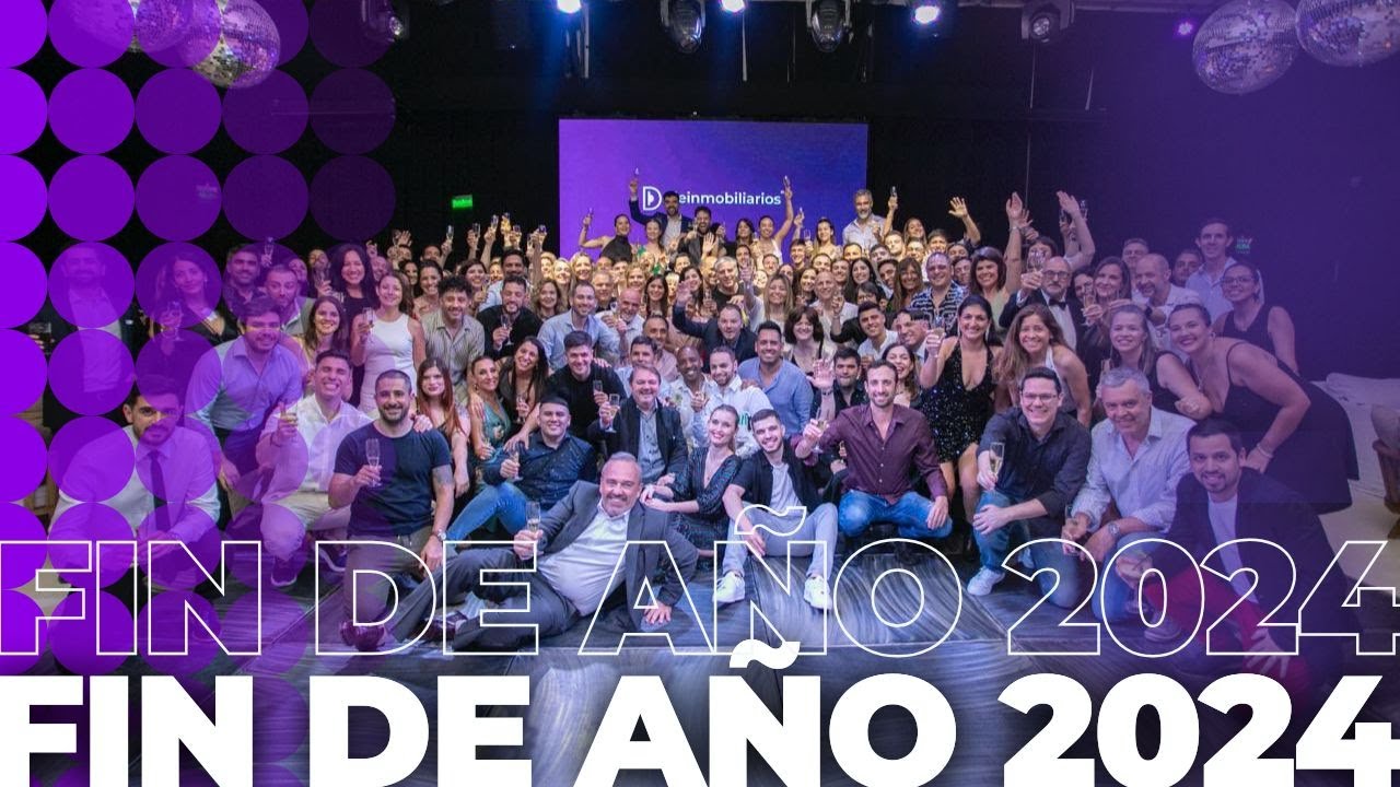 Fiesta Fin de Año 2024 en la mejor red inmobiliaria del país 🇦🇷🚀