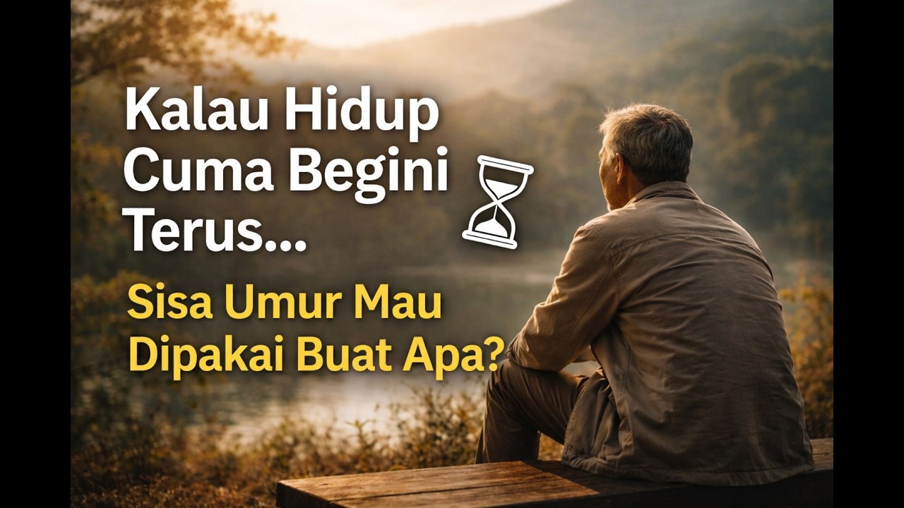Kalau Hidup Cuma Begini Terus, Sisa Umur Mau Dipakai Buat Apa?